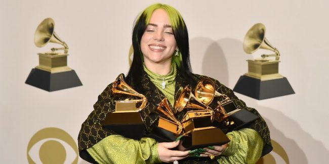 Billie Eilish Grammys 2020